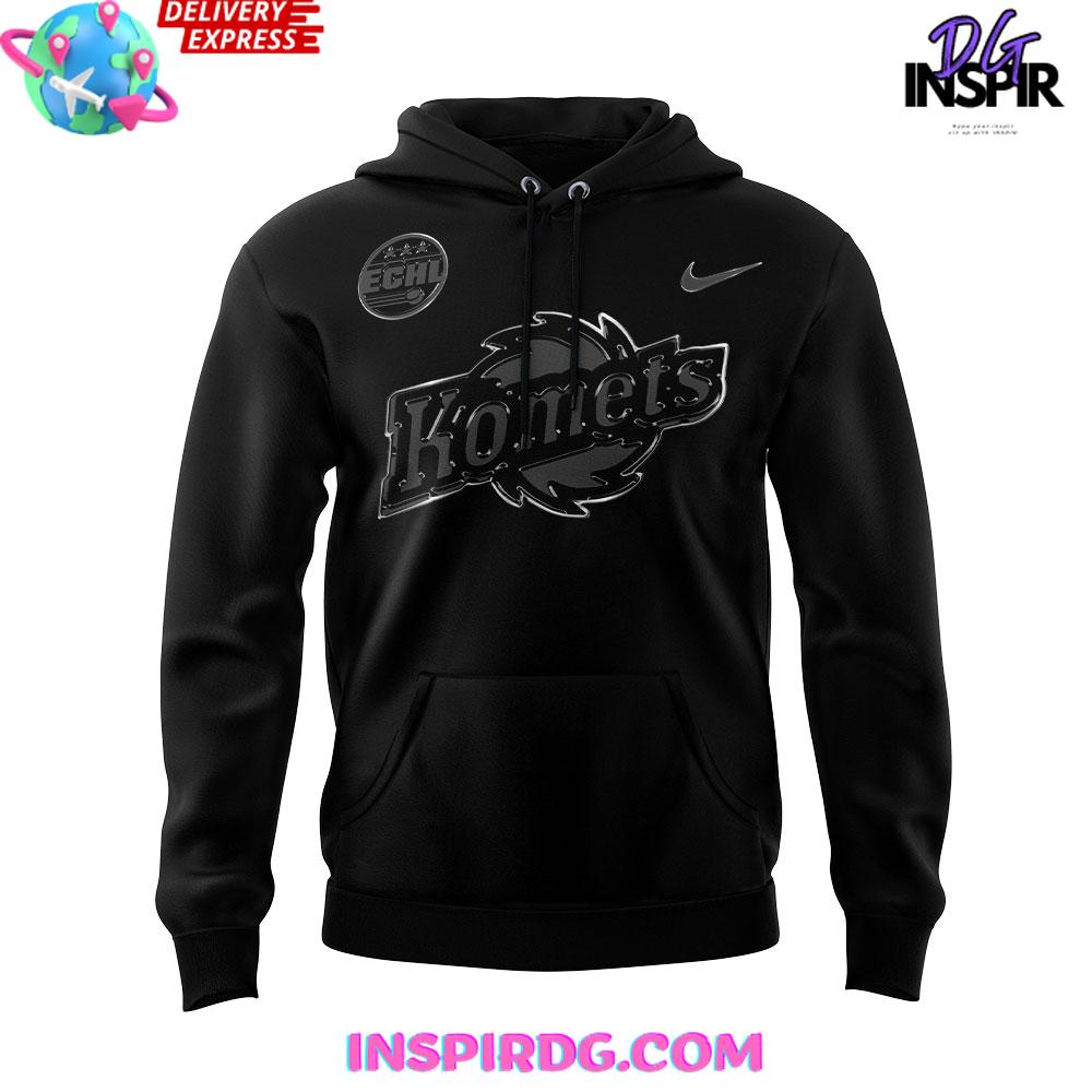 2025 Fort Wayne Komets Back In Black Limited Hoodie 2025 Fort Wayne Komets Back In Black Limited Hoodie