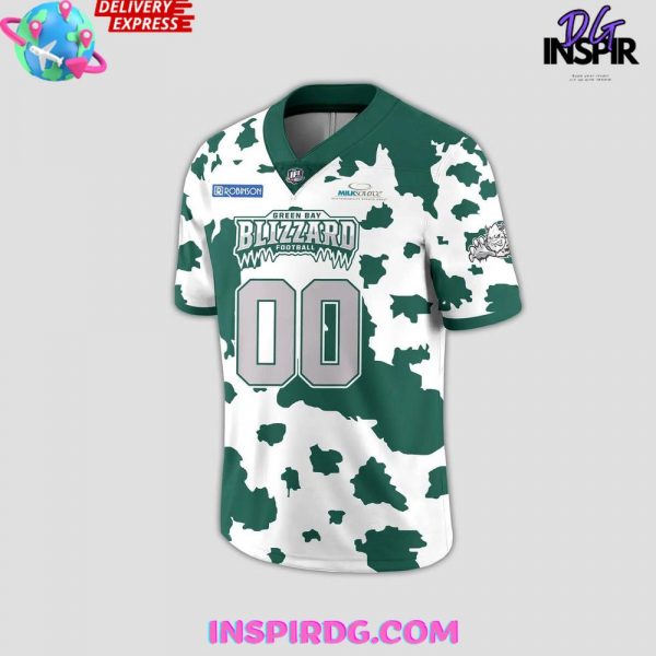 2025 Green Bay Blizzard x Dairy Night Special Football Jersey