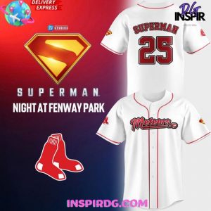 Boston Red Sox Superman Night Metropolis Meteors 2025 Jersey