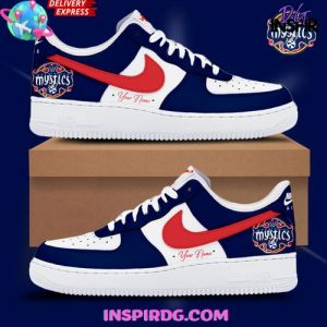 Washington Mystics WNBA 2025 Custom Nike Air Force 1