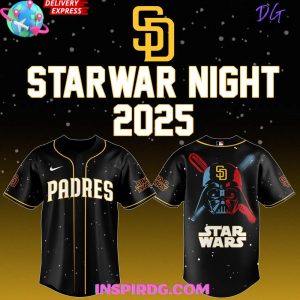 San Diego Padres x Star Wars Night 2025 Baseball Jersey