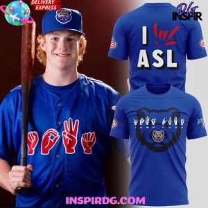 Iowa Cubs ASL American Sign Language T-Shirt