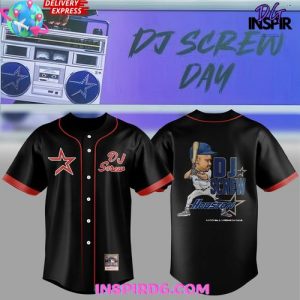 DJ Screw Day Houston Special Baseball Jersey