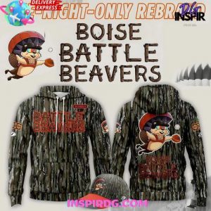 Boise Battle Beavers One-Night-Only Camo Limited Edition Hoodie