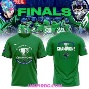 Abbotsford Canucks Calder Cup Champions 2025 Special T-shirt