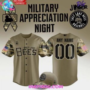 Salt Lake Bees Military Appreciation Night Custom Shirt Collection
