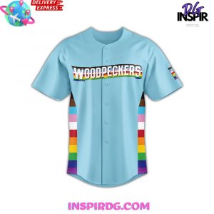 Fayetteville Woodpeckers Pride Night Out 2025 Baseball Jersey