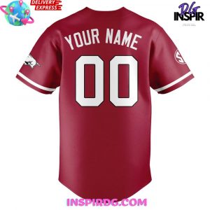 Arkansas Razorbacks Omahogs 2025 Baseball Jersey 3