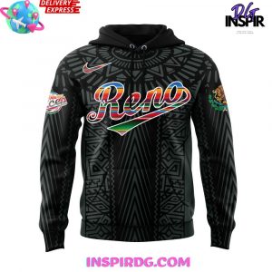 Reno Aces Mexican Heritage Night 2025 Black Hoodie