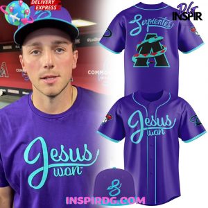 Arizona Diamondbacks Serpientes x Jesus Won 2025 Baseball Jersey
