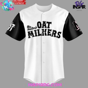 The Miami Oat Milkers Custom Baseball Jersey