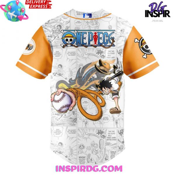 Akron RubberDucks x One Piece Night Game 2025 Baseball Jersey