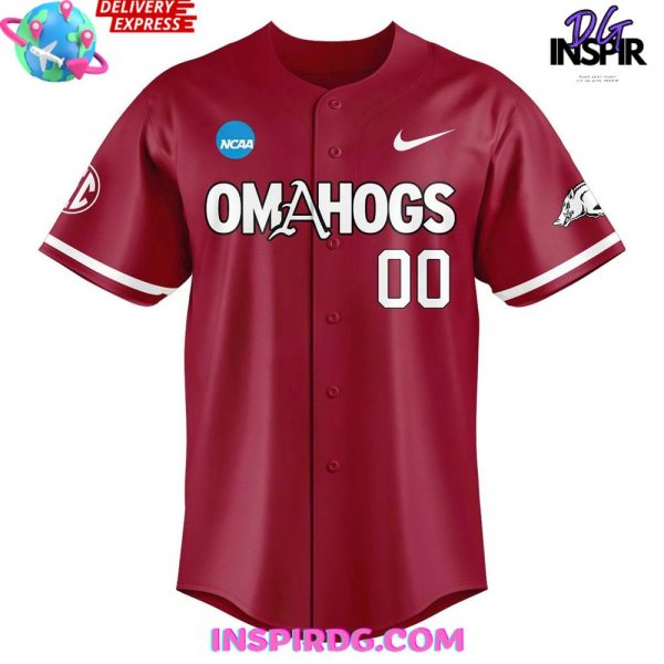 Arkansas Razorbacks Omahogs 2025 Baseball Jersey