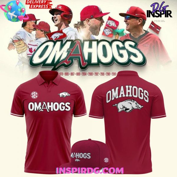 Arkansas Razorbacks Omahogs 2025 Polo Shirt
