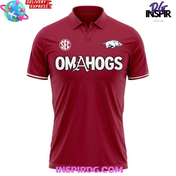 Arkansas Razorbacks Omahogs 2025 Polo Shirt