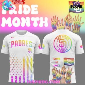 2025 San Diego Padres Pride Month Special Shirt Collection