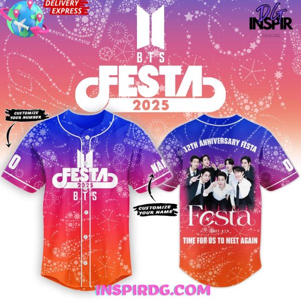 BTS Festa 2025 Special Edition Concert Jersey