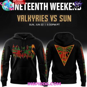 Golden State Valkyries x Juneteenth Weekend 2025 Shirt Collection 4