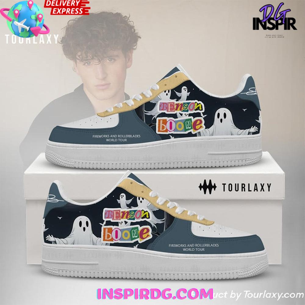 Benson Boone Fireworks And Rollerblades Limited Nike Air Force 1 Benson Boone Fireworks And Rollerblades Limited Nike Air Force 1