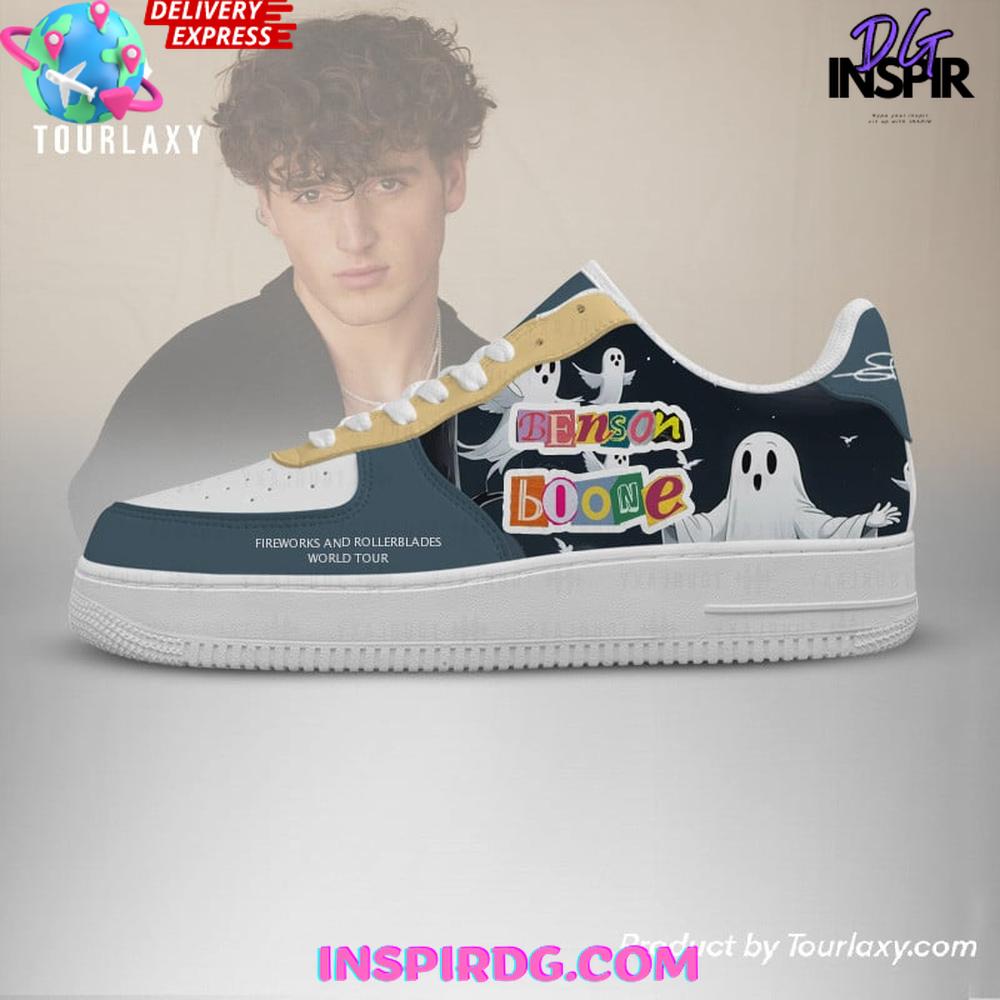 Benson Boone Fireworks And Rollerblades Limited Nike Air Force 1 Benson Boone Fireworks And Rollerblades Limited Nike Air Force 1