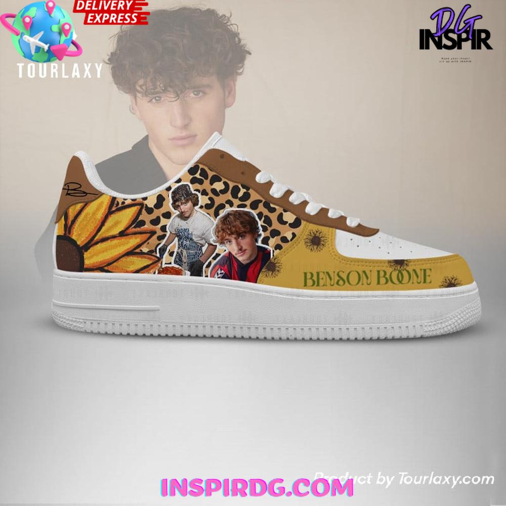 Benson Boone Sunflower Limited Edition Nike Air Force 1 Benson Boone Sunflower Limited Edition Nike Air Force 1