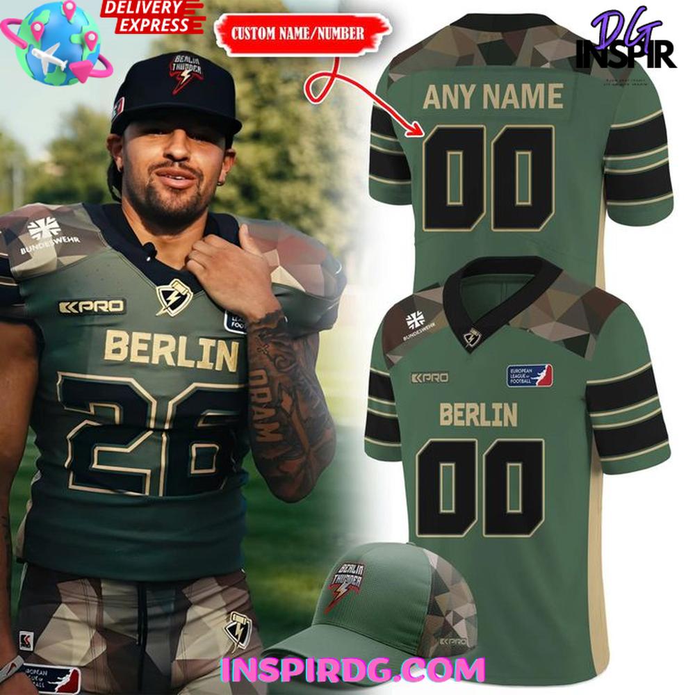 Berlin Thunder Veteranentag 2025 Football Jersey Berlin Thunder Veteranentag 2025 Football Jersey