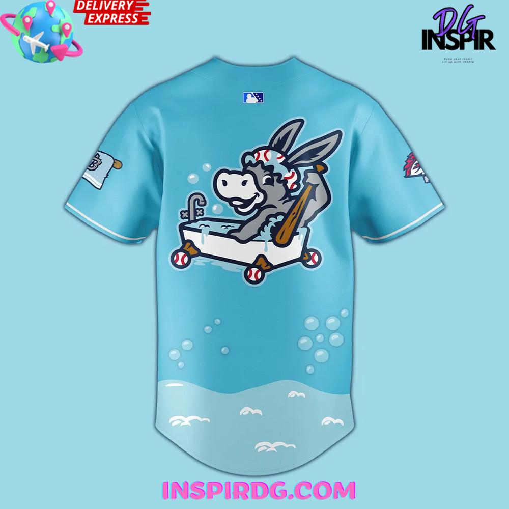 Binghamton Rumble Ponies Bathtub Donkeys 2025 Baseball Jersey Binghamton Rumble Ponies Bathtub Donkeys 2025 Baseball Jersey