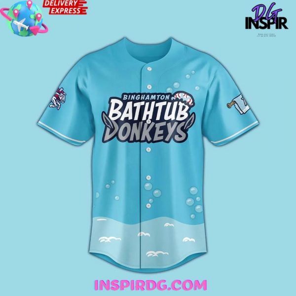 Binghamton Rumble Ponies Bathtub Donkeys 2025 Baseball Jersey