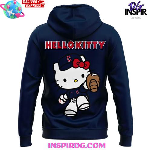 Cleveland Guardians Hello Kitty Night Limited Edition Hoodie Cleveland Guardians Hello Kitty Night Limited Edition Hoodie