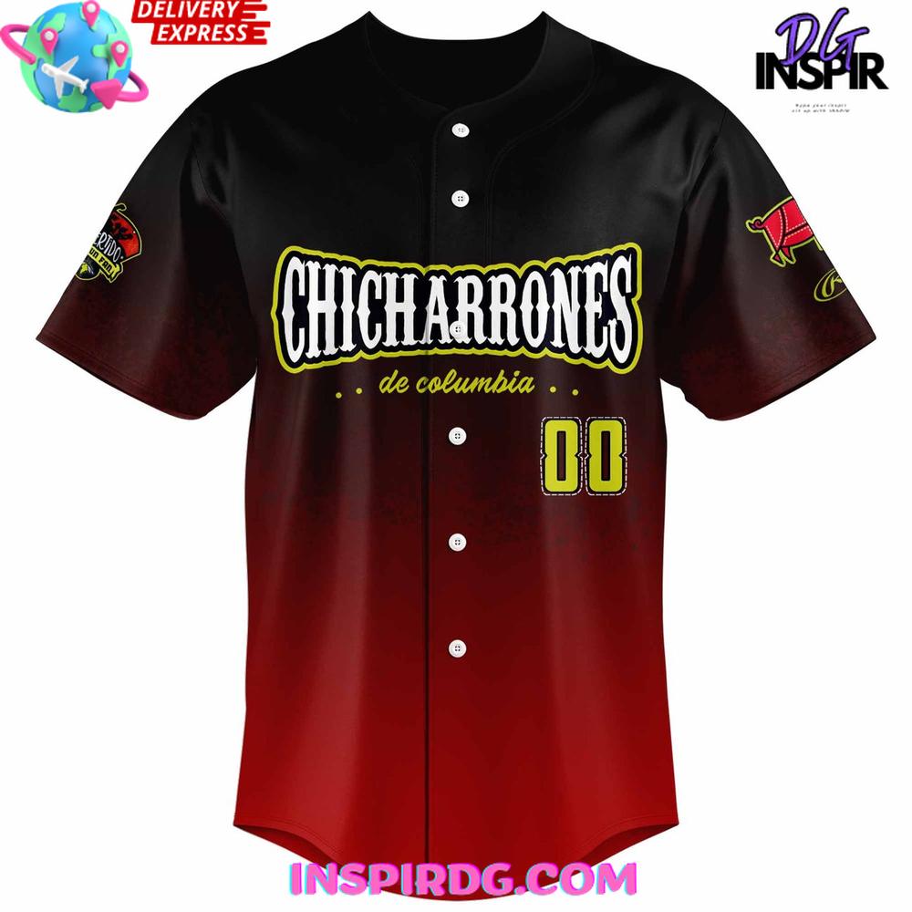 Columbia Fireflies Chicharrones de Columbia 2025 Baseball Jersey Columbia Fireflies Chicharrones de Columbia 2025 Baseball Jersey