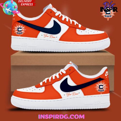 Connecticut Sun WNBA 2025 Custom Nike Air Force 1 