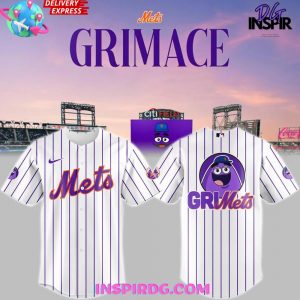New York Mets x Grimace 2025 Baseball Jersey