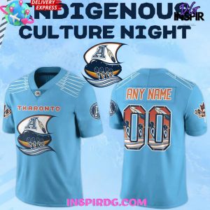Toronto Argonauts 2025 National Indigenous History Special Football Jersey