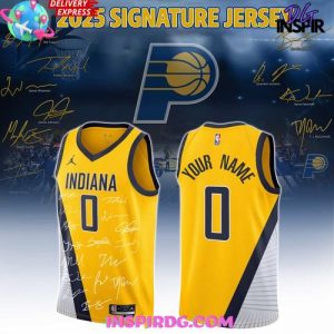 Indiana Pacers 2025 Signature Edition Custom Jersey