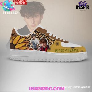 Benson Boone Sunflower Limited Edition Nike Air Force 1 3