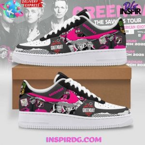 The Saviors Tour 2025 Green Day Nike Air Force 1