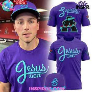 Arizona Diamondbacks Serpientes x Jesus Won 2025 T-Shirt