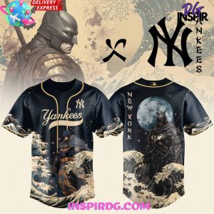 Batman x New York Yankees Limited Edition Baseball Jersey