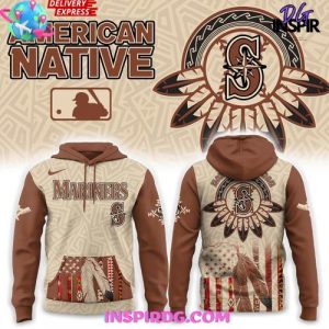 Seattle Mariners Native American Heritage Honor 2025 Special Hoodie