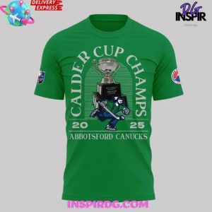 Abbotsford Canucks Calder Cup Victory Green Edition T-Shirt