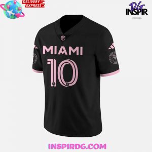 Inter Miami 2025 Club Soccer x NFL Game Football Jersey