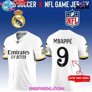 Real Madrid CF x NFL Game 2025 Football Jersey