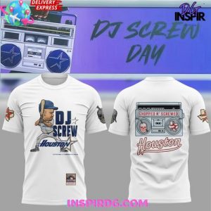 DJ Screw Day Houston Chopped N’ Screwed White Edition T-Shirt
