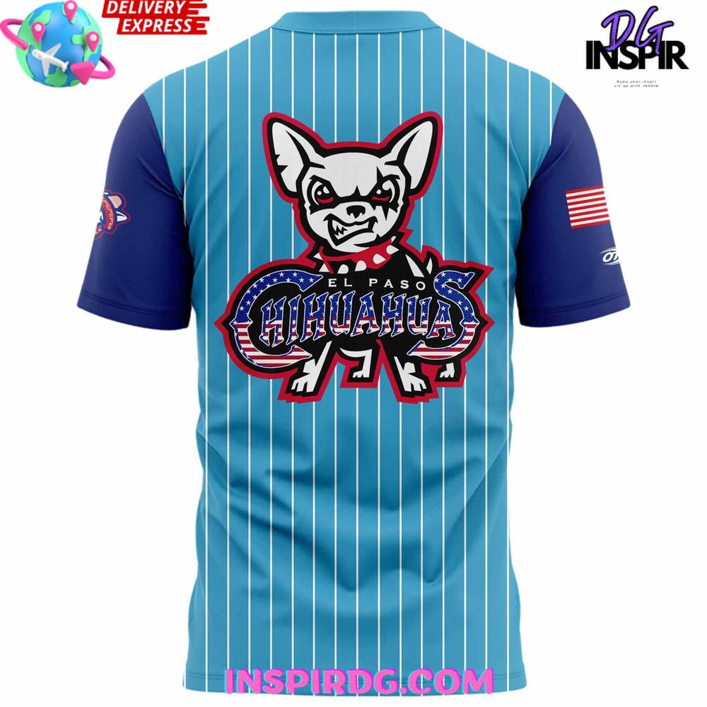 El Paso Chihuahuas Stars & Stripes Special T-Shirt El Paso Chihuahuas Stars & Stripes Special T-Shirt