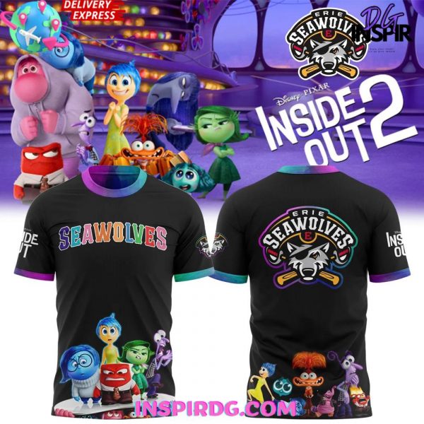 Erie SeaWolves x Inside Out 2 Special T-Shirt