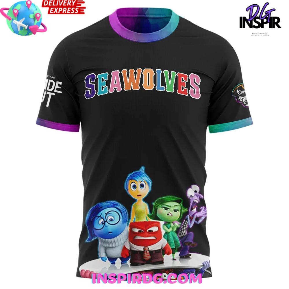 Erie SeaWolves x Inside Out 2 Special T-Shirt Erie SeaWolves x Inside Out 2 Special T-Shirt