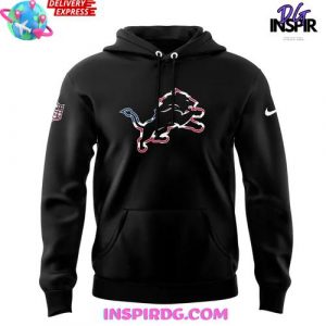 Detroit Lions 4th of July Stars & Stripes Edition Hoodie