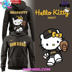San Diego Padres Hello Kitty Night Limited Edition Hoodie