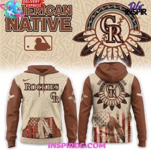 Colorado Rockies Native American Heritage Honor 2025 Edition Hoodie