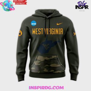 West Virginia Mountaineers Military Appreciation 2025 Camo Hoodie
